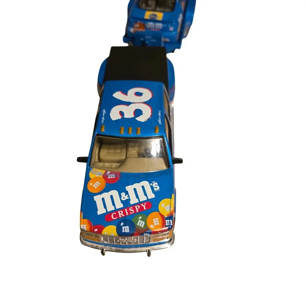 Ernie Irvan #36 M&M's Crispy Dually Truck Trailer & Car 1:24 Set Loose No Box